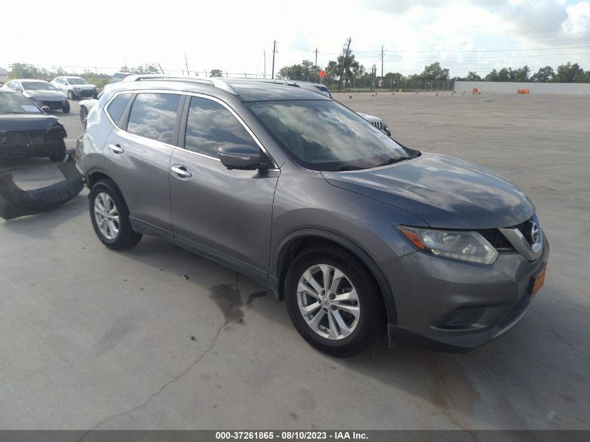 2015 NISSAN ROGUE SV - KNMAT2MV9FP505337