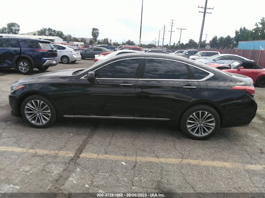 2017 GENESIS G80 3.8L KMHGN4JE4HU182142