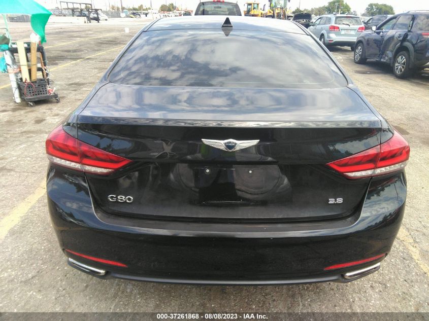 2017 GENESIS G80 3.8L KMHGN4JE4HU182142
