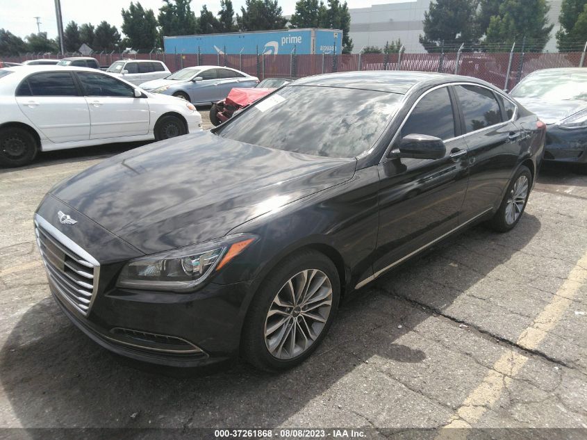 2017 GENESIS G80 3.8L KMHGN4JE4HU182142