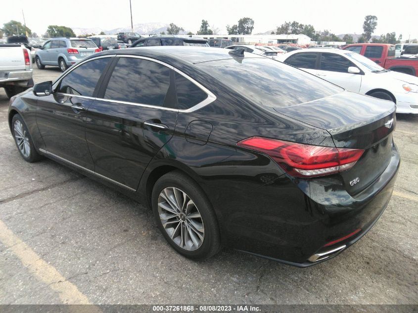 2017 GENESIS G80 3.8L KMHGN4JE4HU182142