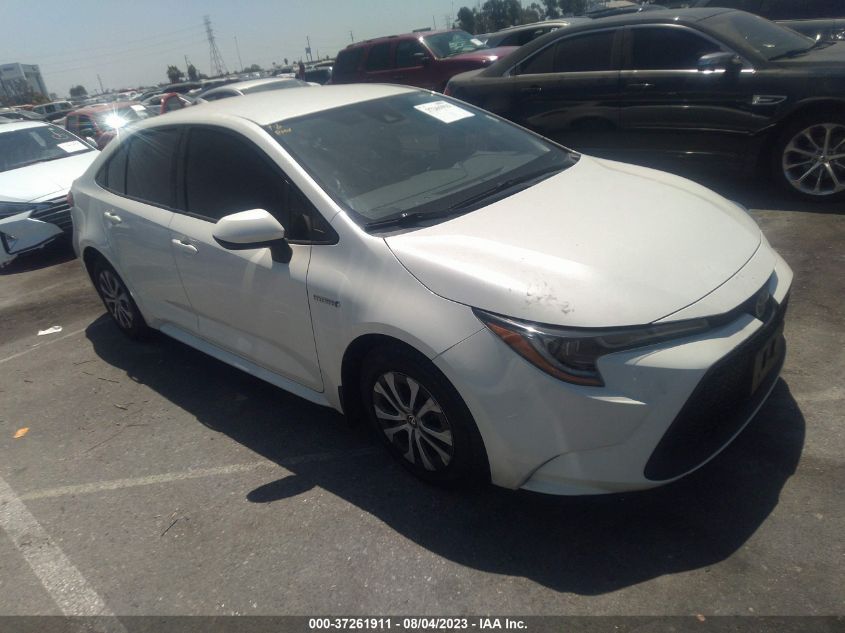 2020 TOYOTA COROLLA LE - JTDEBRBE1LJ007518