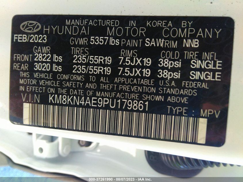 2023 HYUNDAI IONIQ 5 SEL - KM8KN4AE9PU179861