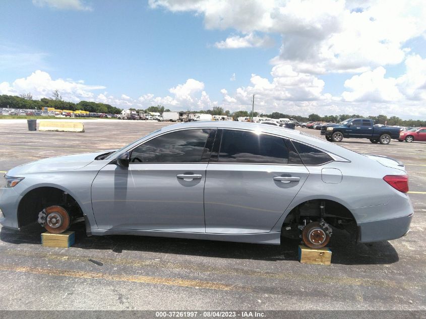 2022 HONDA ACCORD SEDAN SPORT - 1HGCV2F38NA013187