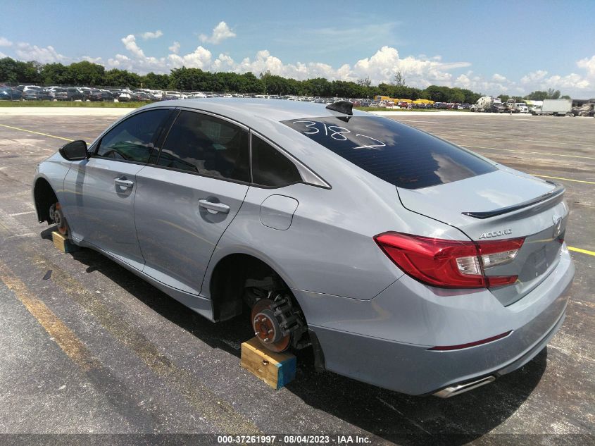 2022 HONDA ACCORD SEDAN SPORT - 1HGCV2F38NA013187