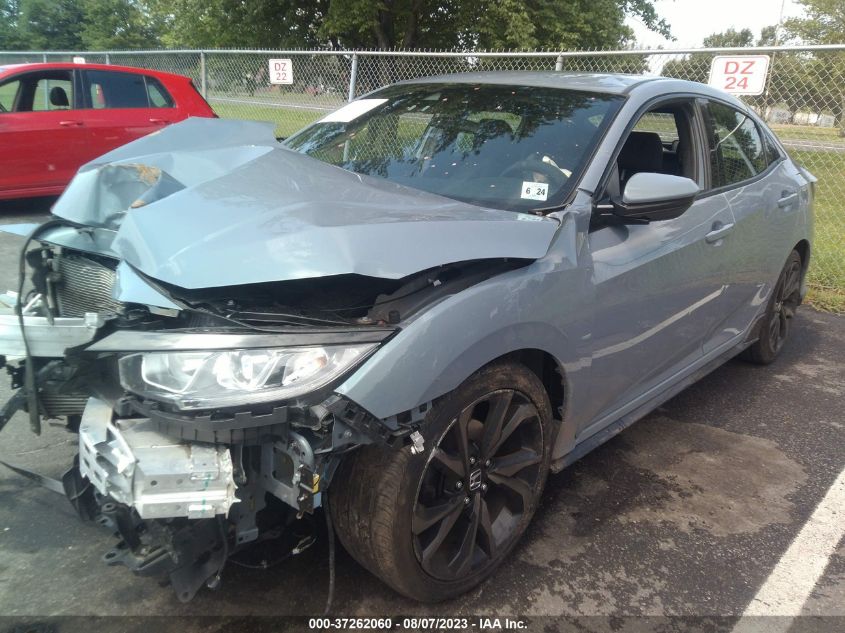2019 HONDA CIVIC HATCHBACK SPORT - SHHFK7H41KU413035