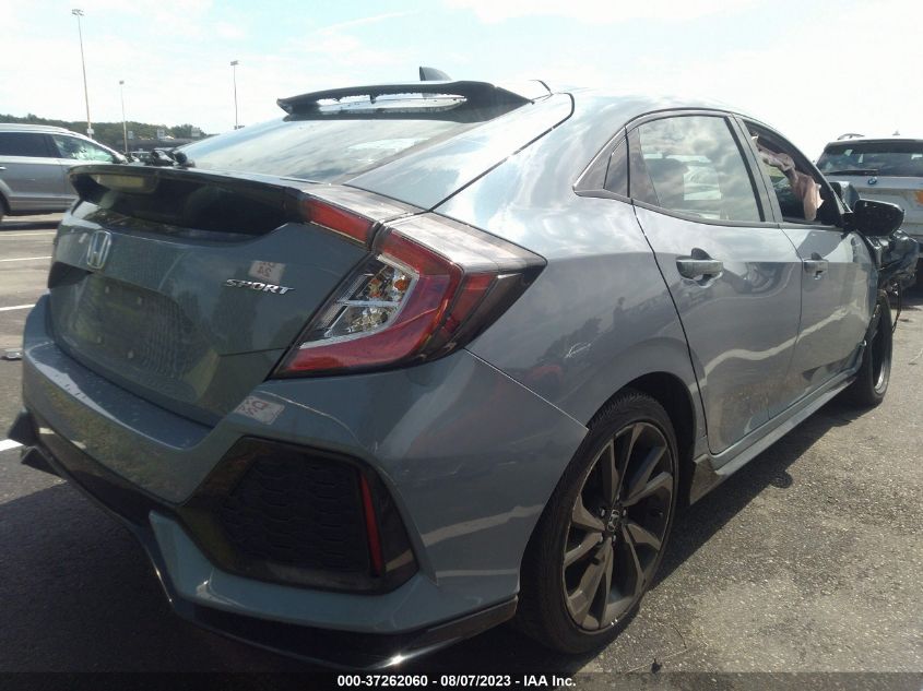 2019 HONDA CIVIC HATCHBACK SPORT - SHHFK7H41KU413035
