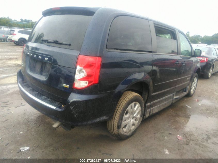 2015 DODGE GRAND CARAVAN SE - 2C4RDGBG0FR660889