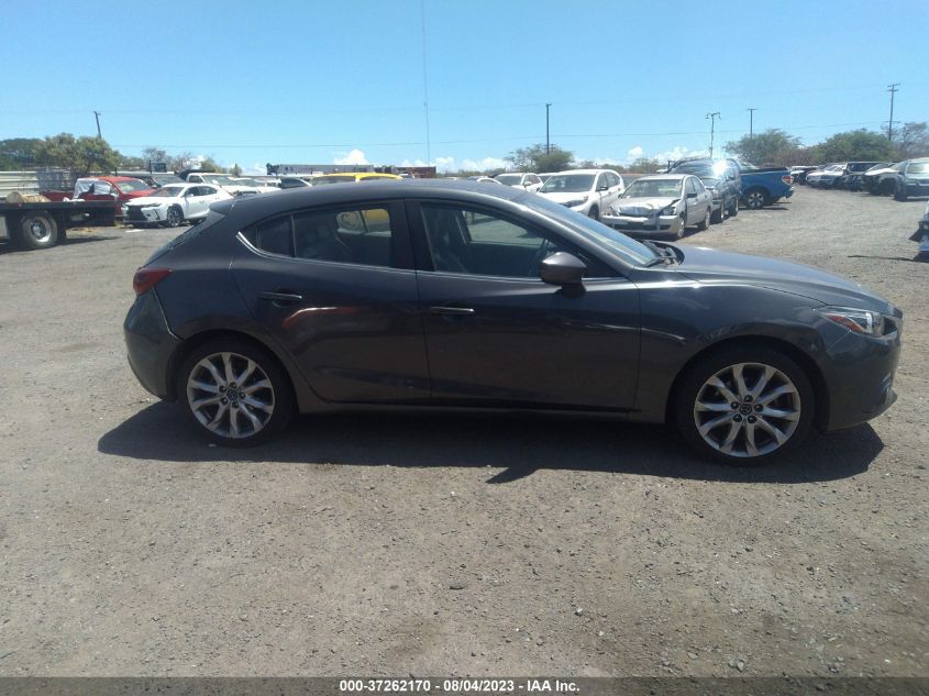2015 MAZDA MAZDA3 S GRAND TOURING - JM1BM1M38F1218844