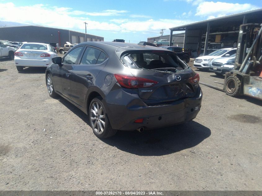 2015 MAZDA MAZDA3 S GRAND TOURING - JM1BM1M38F1218844