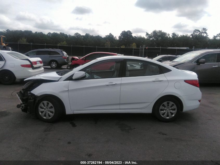 2016 HYUNDAI ACCENT SE - KMHCT4AE7GU004955