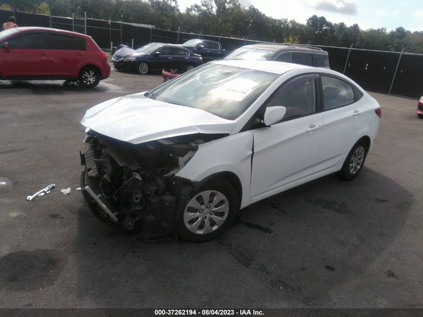 2016 HYUNDAI ACCENT SE - KMHCT4AE7GU004955