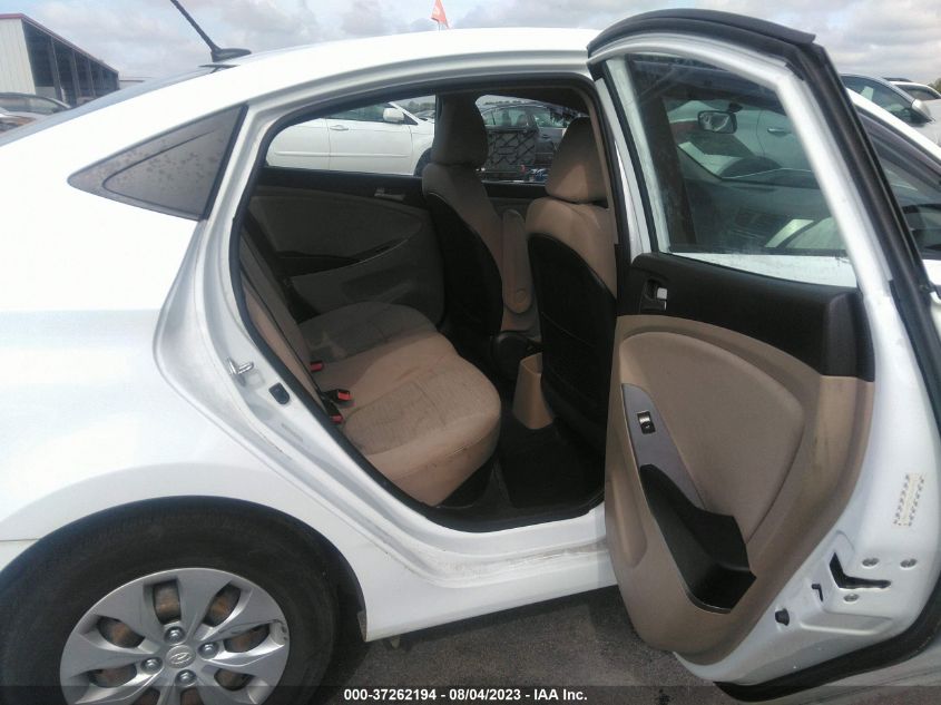 2016 HYUNDAI ACCENT SE - KMHCT4AE7GU004955