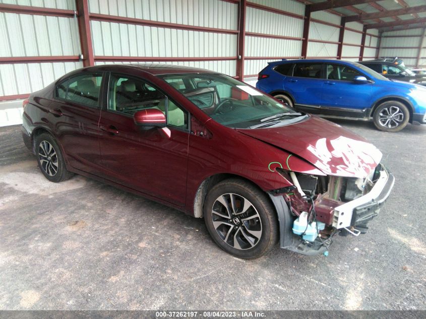 2015 HONDA CIVIC SEDAN EX - 19XFB2F89FE113040