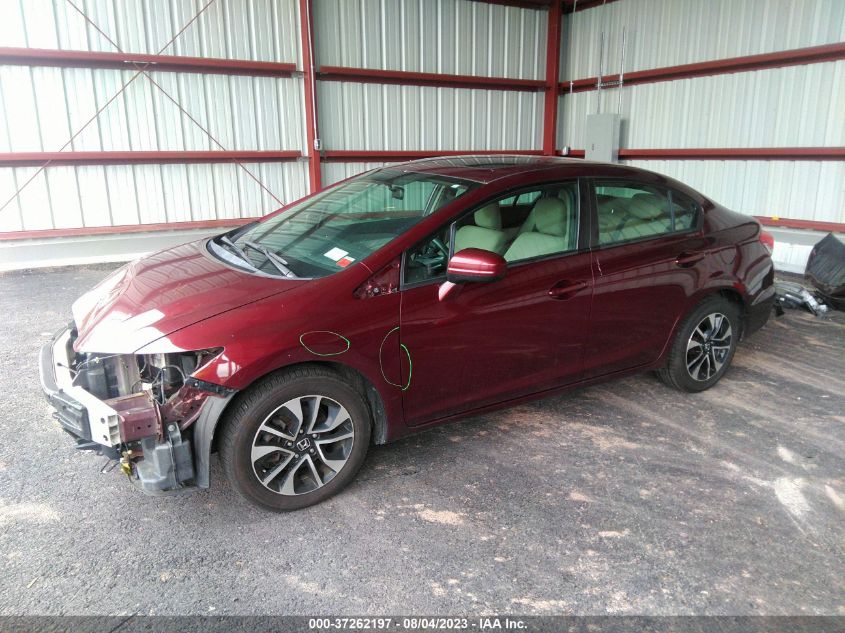 2015 HONDA CIVIC SEDAN EX - 19XFB2F89FE113040