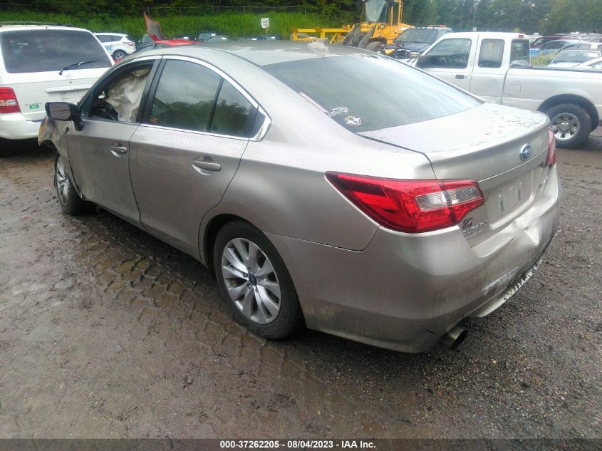 2016 SUBARU LEGACY 2.5I PREMIUM - 4S3BNAF61G3054699
