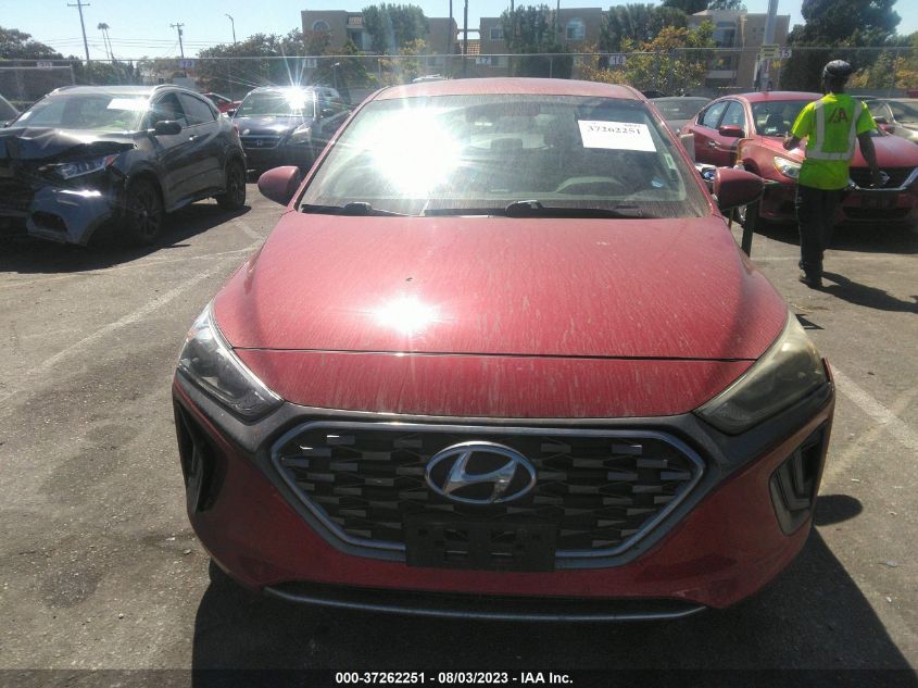 2020 HYUNDAI IONIQ HYBRID BLUE - KMHC65LC4LU226033