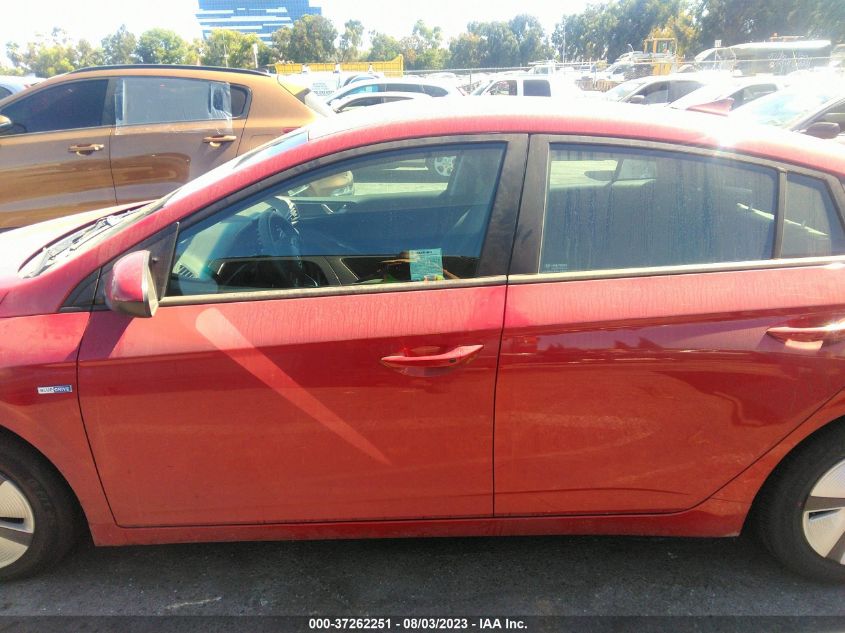 2020 HYUNDAI IONIQ HYBRID BLUE - KMHC65LC4LU226033