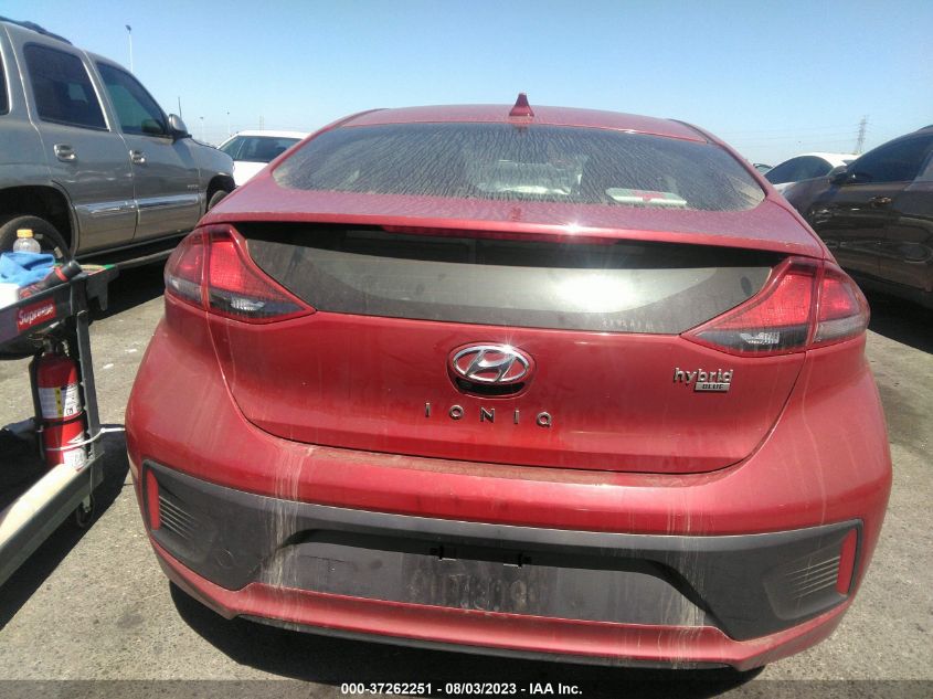 2020 HYUNDAI IONIQ HYBRID BLUE - KMHC65LC4LU226033