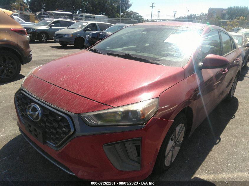 2020 HYUNDAI IONIQ HYBRID BLUE - KMHC65LC4LU226033