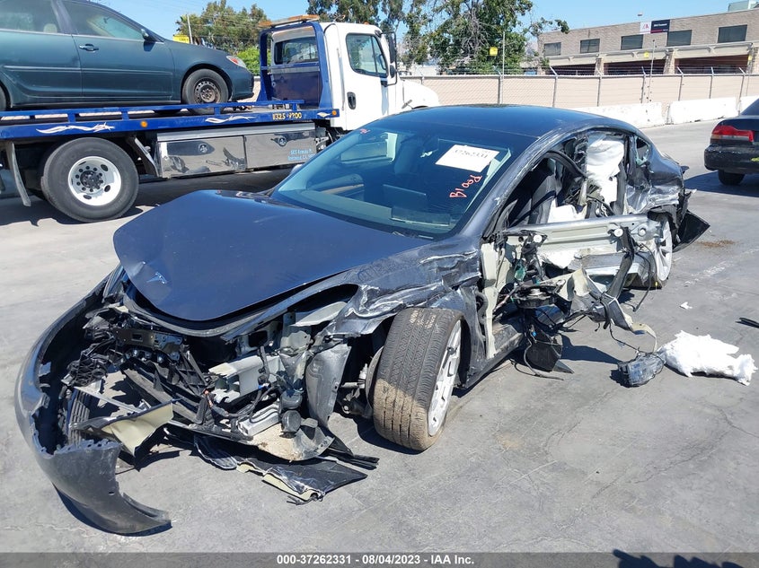 VIN 5YJ3E1EB5NF174895 2022 TESLA MODEL 3 LONG RANGE