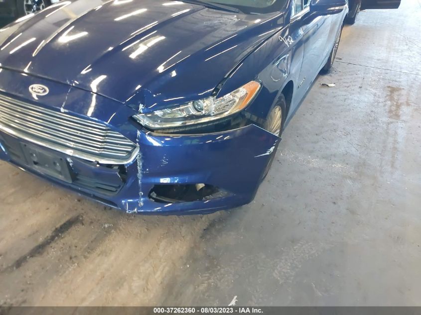 2014 FORD FUSION SE HYBRID - 3FA6P0LUXER260004