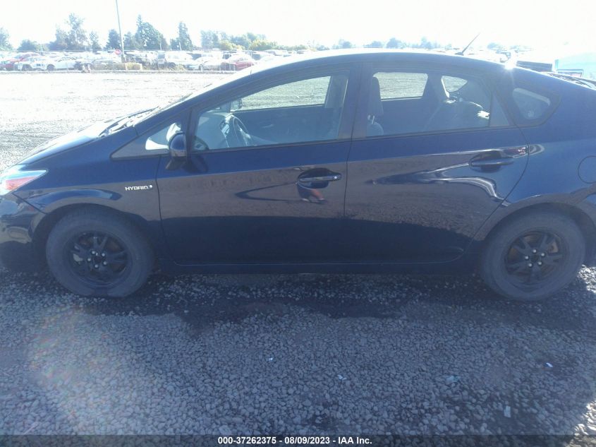 2013 TOYOTA PRIUS ONE/TWO/THREE/FOUR/FIVE - JTDKN3DU6D1641713
