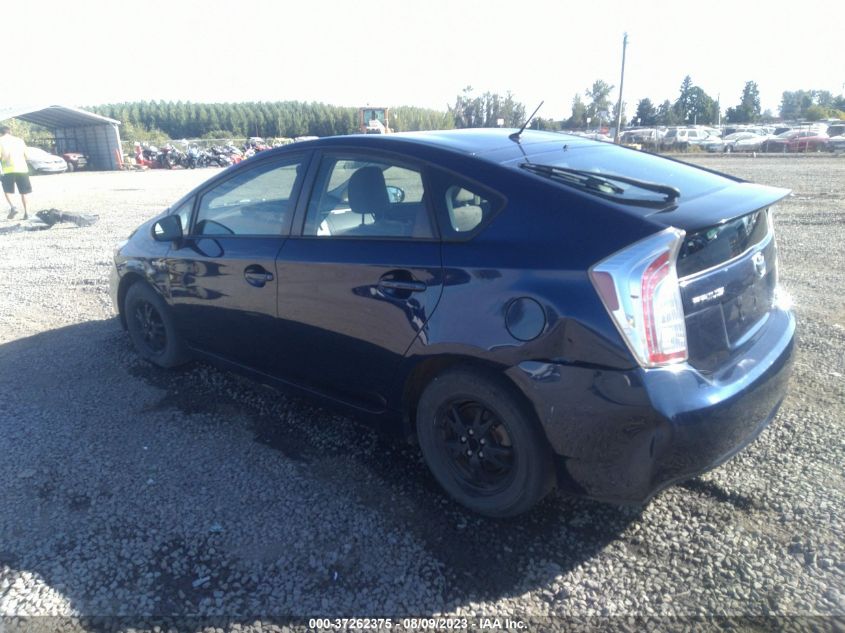 2013 TOYOTA PRIUS ONE/TWO/THREE/FOUR/FIVE - JTDKN3DU6D1641713