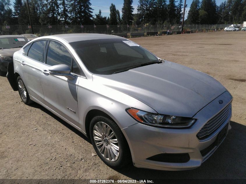 2014 FORD FUSION SE HYBRID - 3FA6P0LU3ER244372