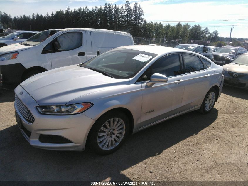 2014 FORD FUSION SE HYBRID - 3FA6P0LU3ER244372