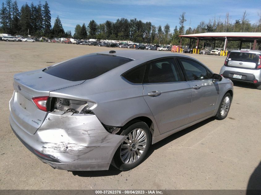 2014 FORD FUSION SE HYBRID - 3FA6P0LU3ER244372