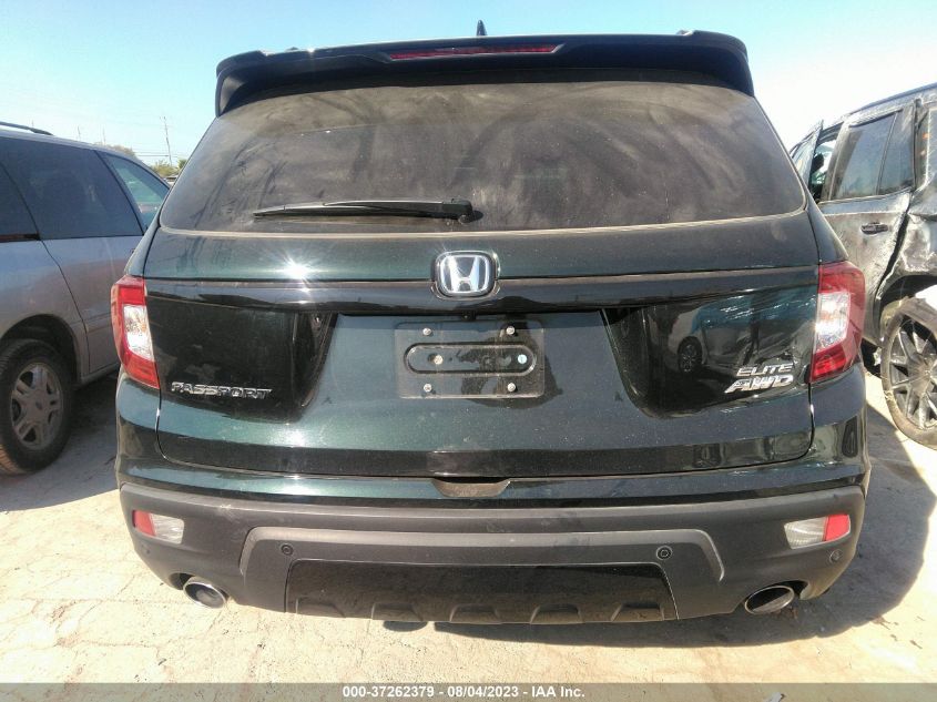 2019 HONDA PASSPORT ELITE - 5FNYF8H05KB000438