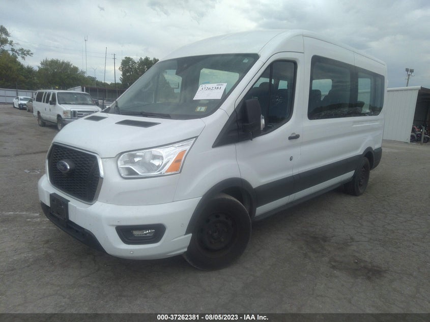 VIN 1FBAX2C8XMKA50139 2021 FORD TRANSIT PASSENGER WAGON XL/XLT