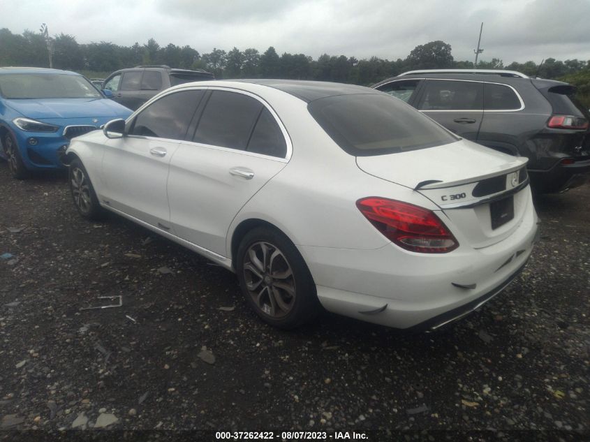 55SWF4KB0GU175468 2016 MERCEDES-BENZ C-CLASS, photo no. 3