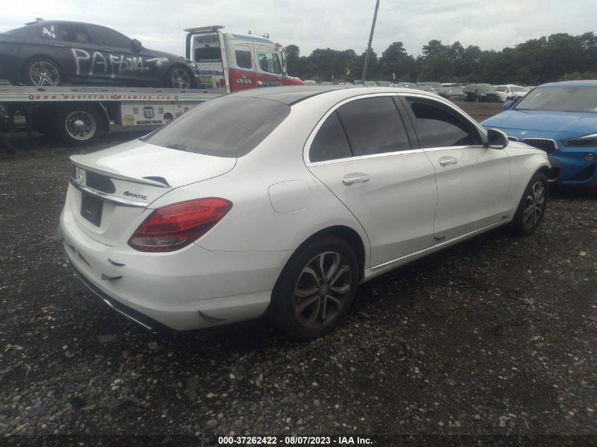 55SWF4KB0GU175468 2016 MERCEDES-BENZ C-CLASS, photo no. 4