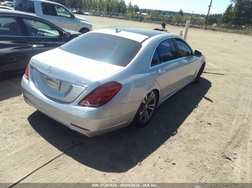 2014 MERCEDES-BENZ S-CLASS S 550 - WDDUG8FB5EA063719