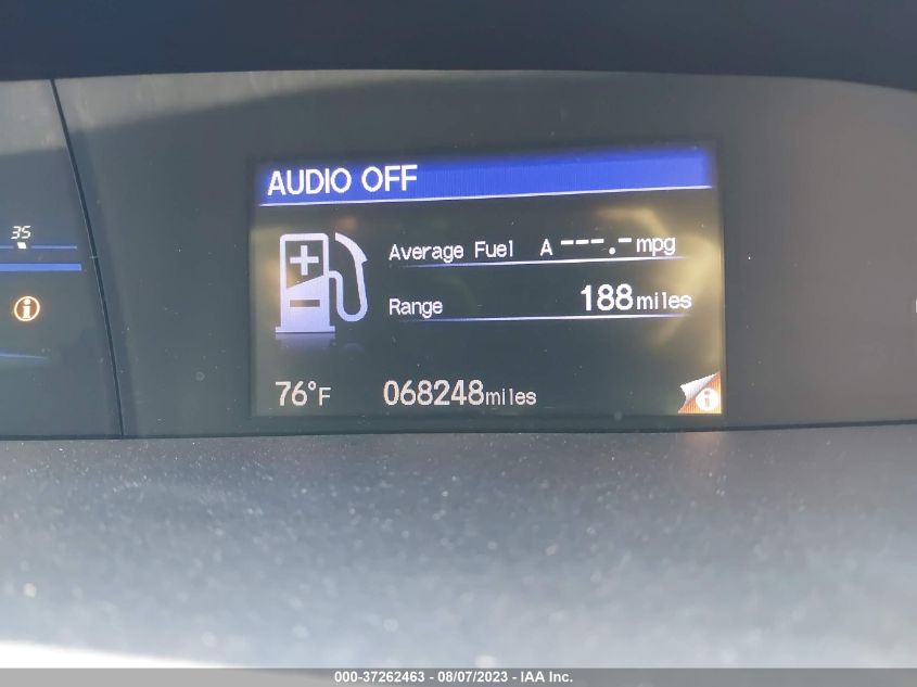 2013 HONDA CIVIC SDN EX-L - 19XFB2F9XDE277936