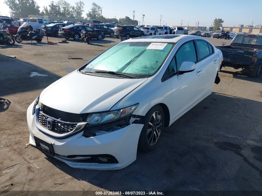 2013 HONDA CIVIC SDN EX-L - 19XFB2F9XDE277936