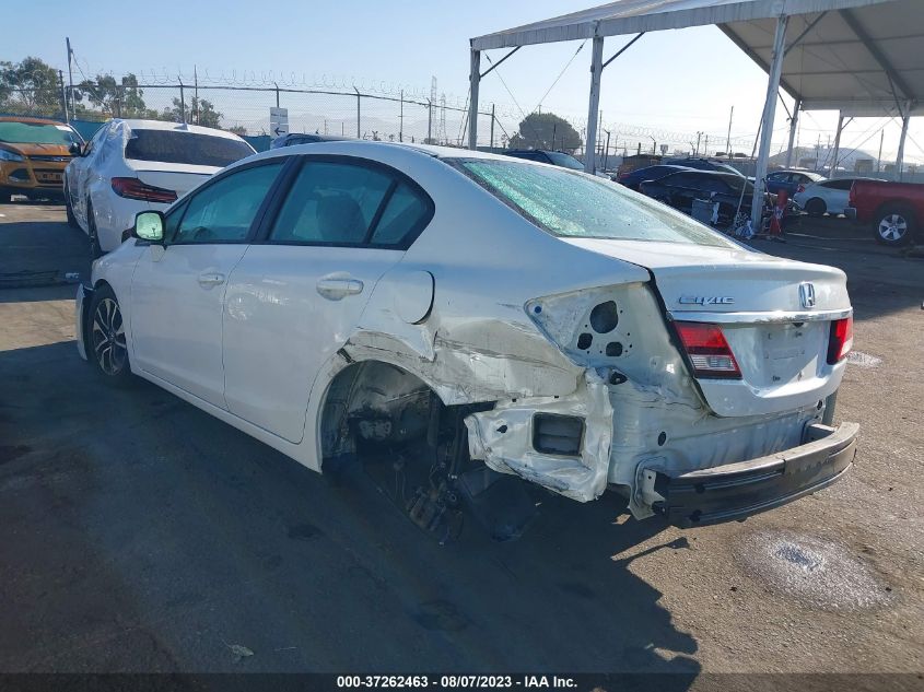 2013 HONDA CIVIC SDN EX-L - 19XFB2F9XDE277936