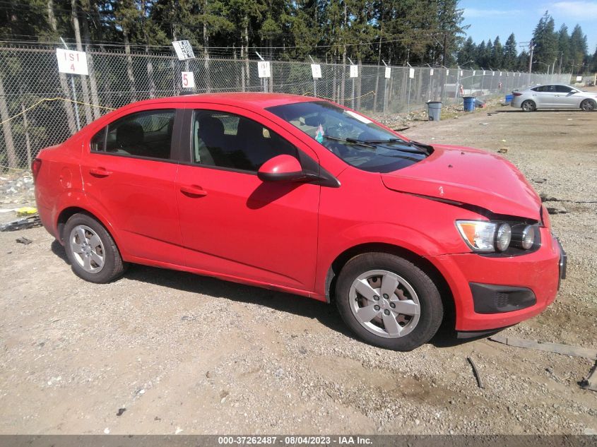 2015 CHEVROLET SONIC LS - 1G1JA5SG3F4130065
