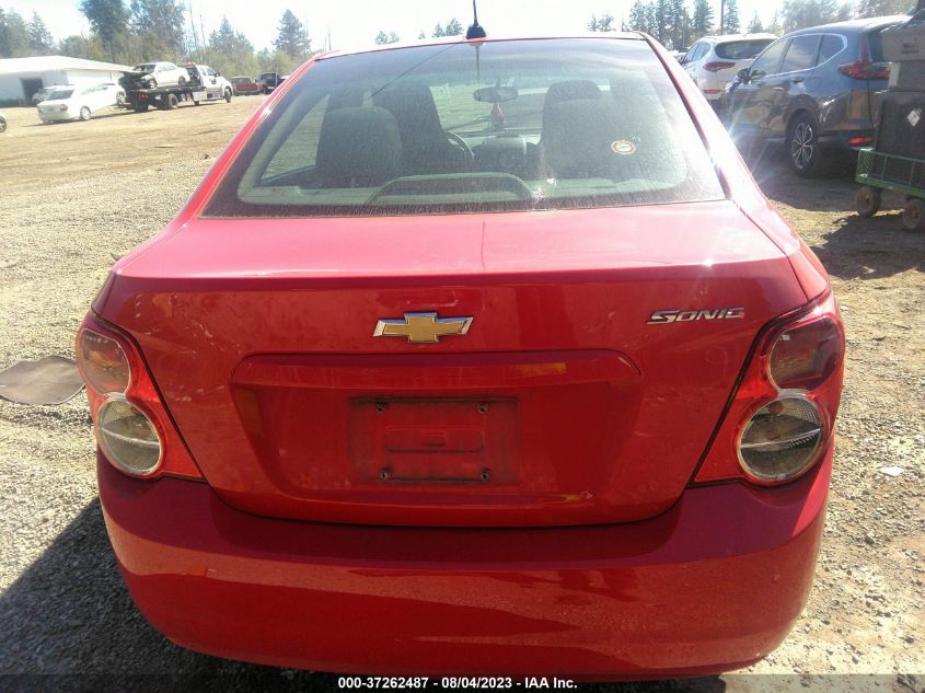 2015 CHEVROLET SONIC LS - 1G1JA5SG3F4130065