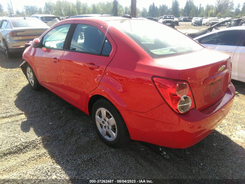 2015 CHEVROLET SONIC LS - 1G1JA5SG3F4130065