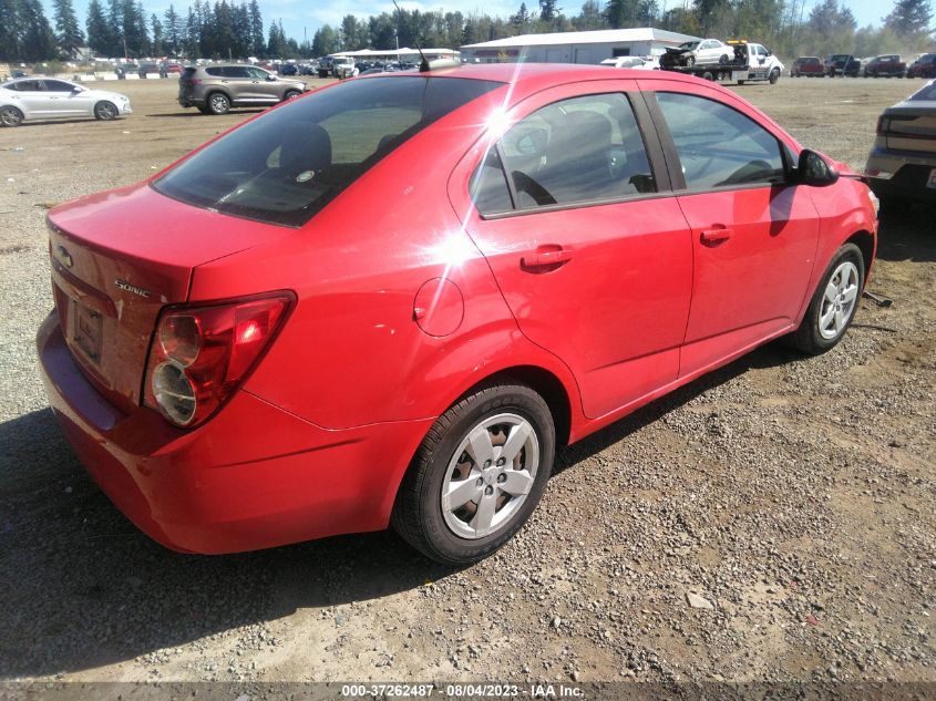 2015 CHEVROLET SONIC LS - 1G1JA5SG3F4130065