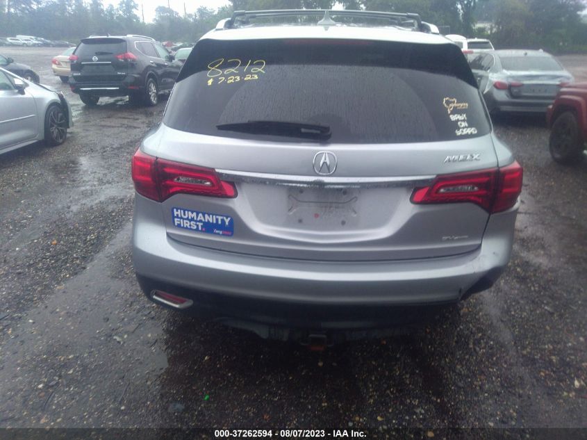 2016 ACURA MDX W/TECH/W/TECH - 5FRYD4H46GB059988