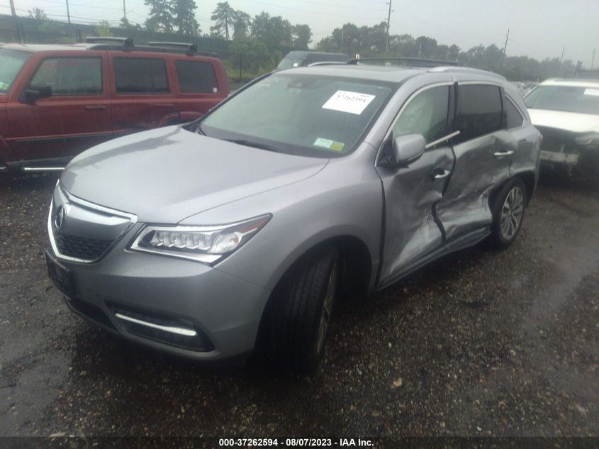 2016 ACURA MDX W/TECH/W/TECH - 5FRYD4H46GB059988