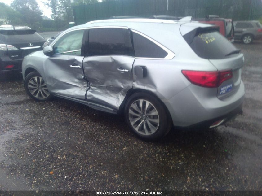 2016 ACURA MDX W/TECH/W/TECH - 5FRYD4H46GB059988