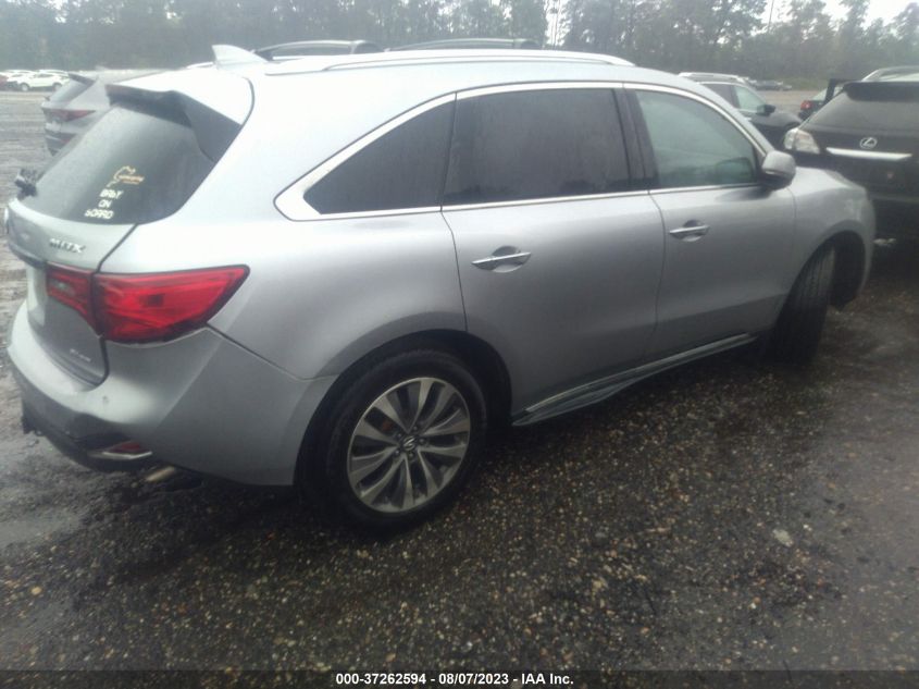 2016 ACURA MDX W/TECH/W/TECH - 5FRYD4H46GB059988