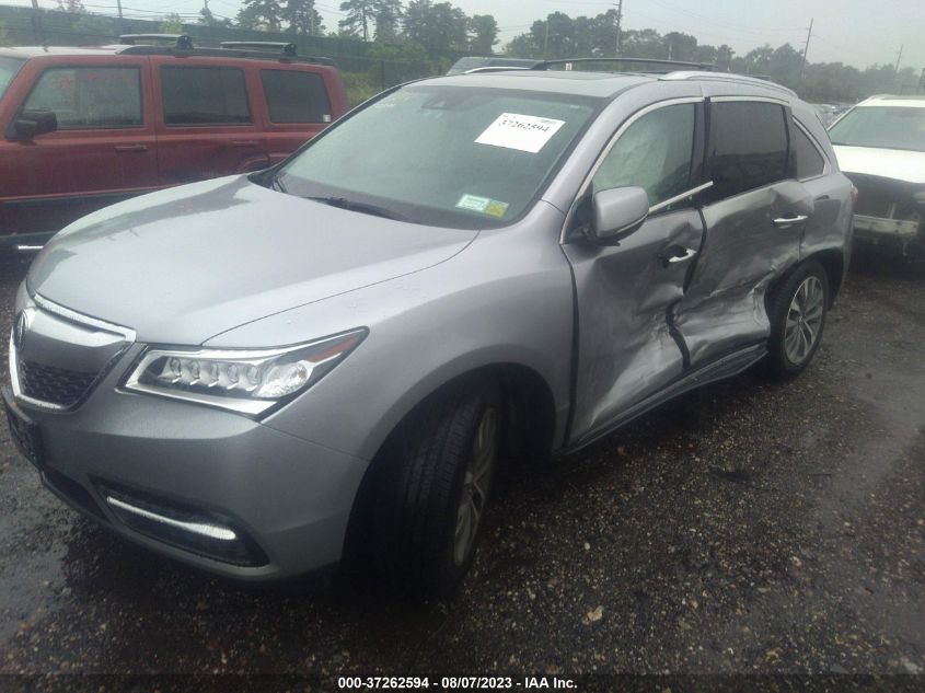 2016 ACURA MDX W/TECH/W/TECH - 5FRYD4H46GB059988