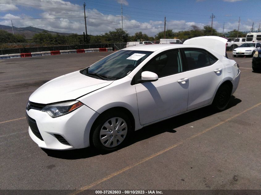 2016 TOYOTA COROLLA L/LE/S/S PLUS/LE PLUS - 5YFBURHE7GP402874