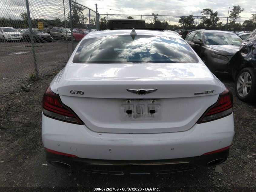 2019 GENESIS G70 3.3T ADVANCED - KMTG34LE1KU022218